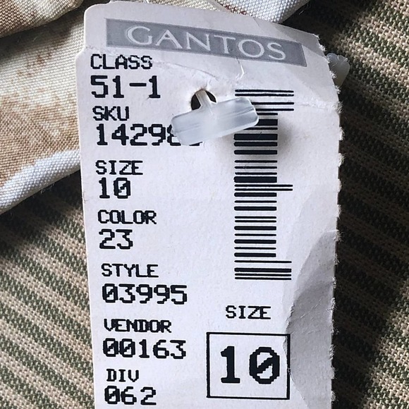 Vintage Gantos April Rain Floral Skirt Jacket Suit - Picture 7 of 8